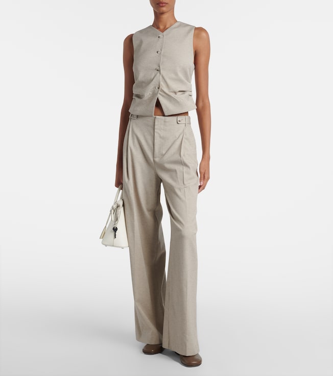 SIR. Leone mid-rise wide-leg pants 