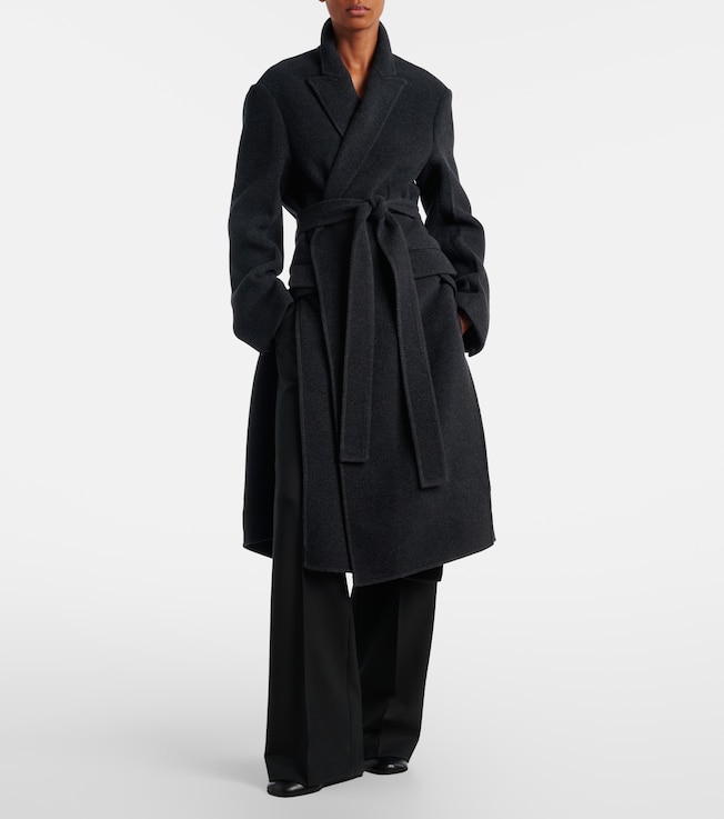PHOEBE PHILO Wool wrap coat