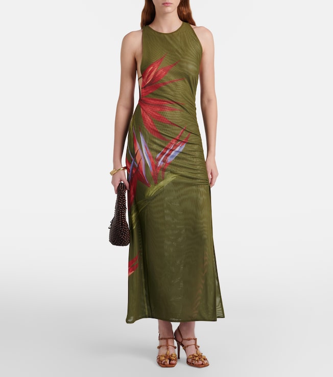 FARM Rio Strilitzia printed midi dress