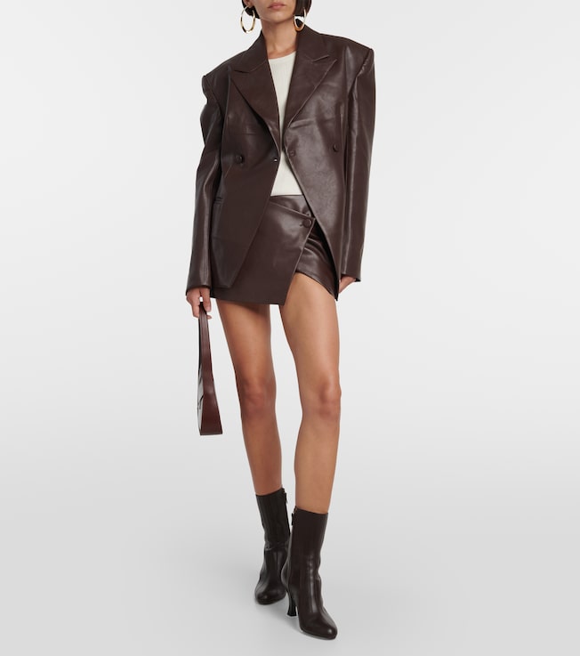 Aya Muse Mille wrap miniskirt