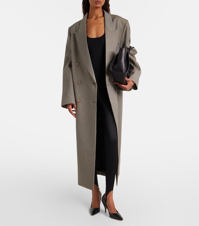 The Frankie Shop Jane double-breasted coat