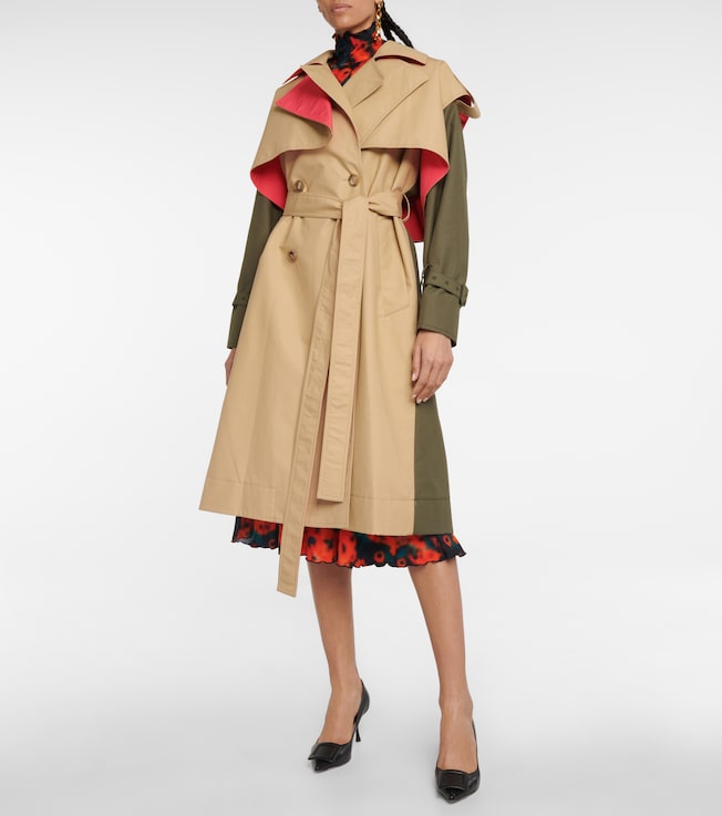 Roksanda Azuma cotton trench coat