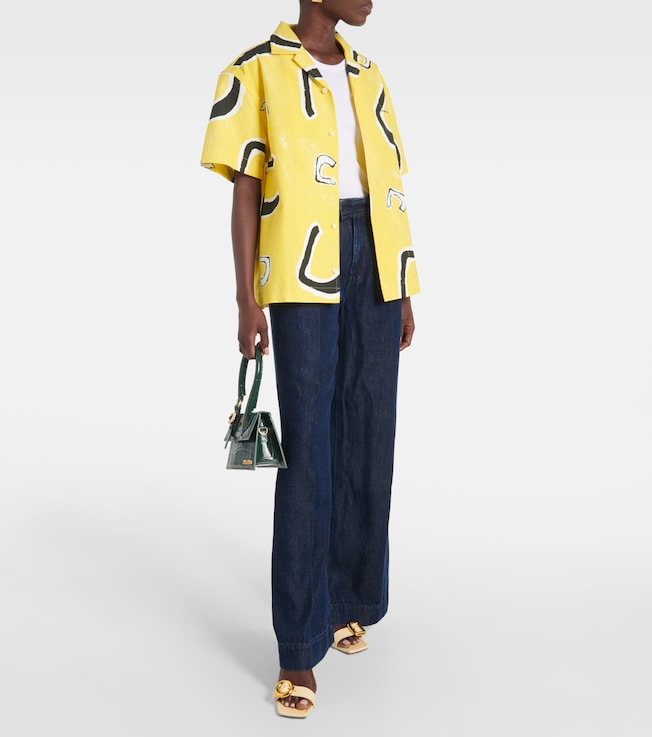 7 For All Mankind High-rise wide-leg jeans