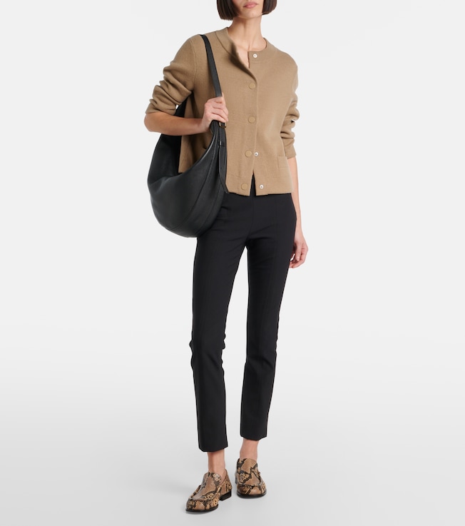Vince Shrunken wool and cashmere cardigan
