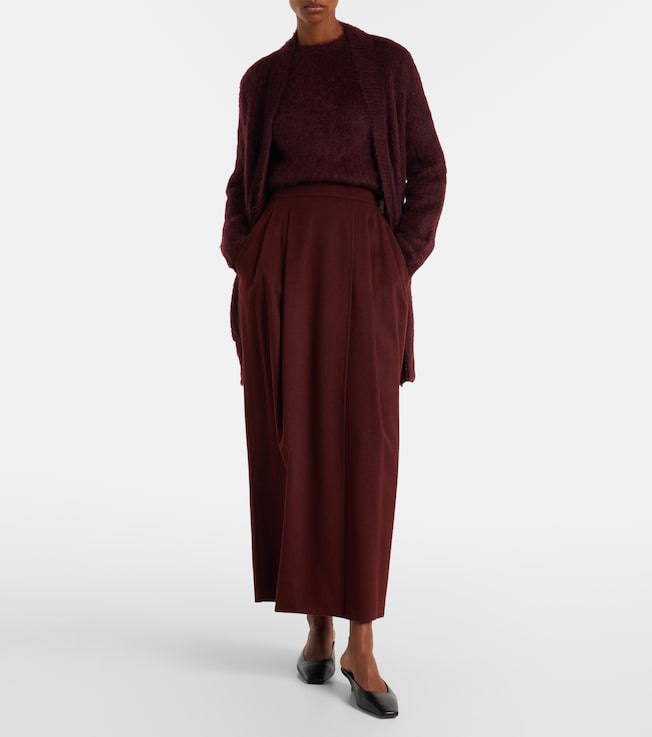 Max Mara Zattera wool pencil skirt
