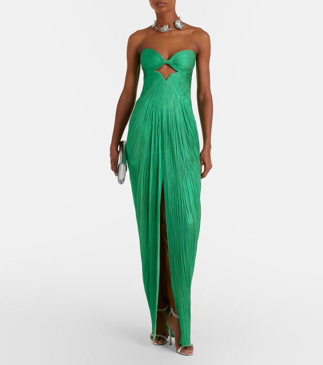 Maria Lucia Hohan Stephanie silk tulle corset gown