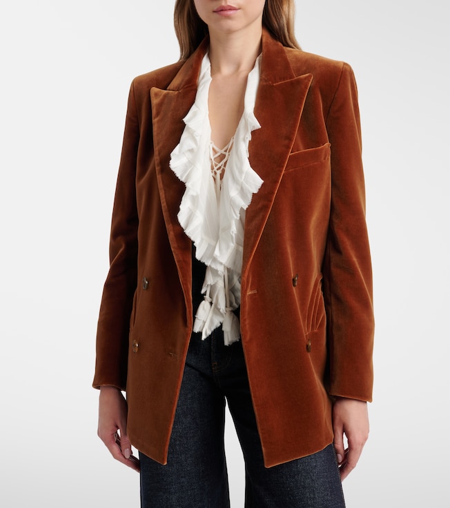 Blazé Milano Everynight cotton velvet blazer