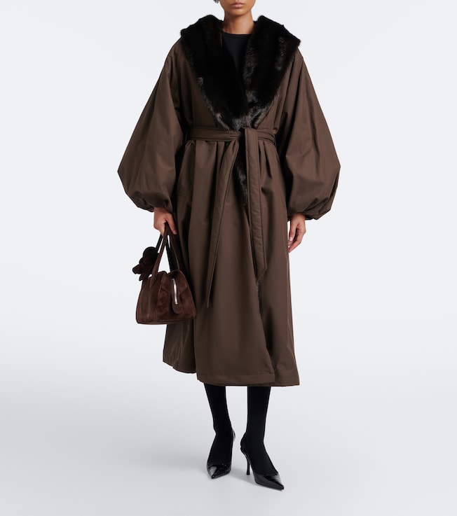 Magda Butrym Cotton wrap coat