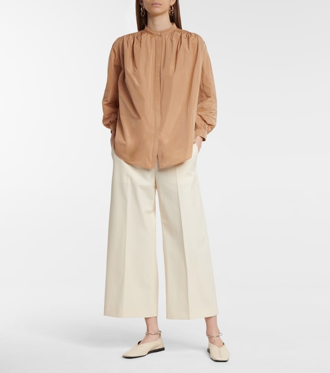 Jil Sander Gathered blouse