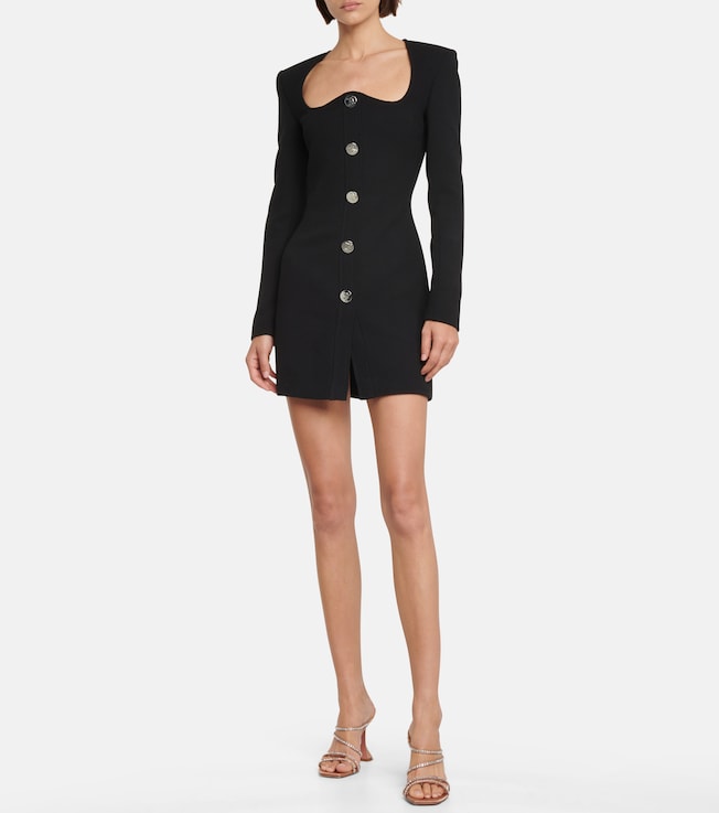 David Koma Wool minidress
