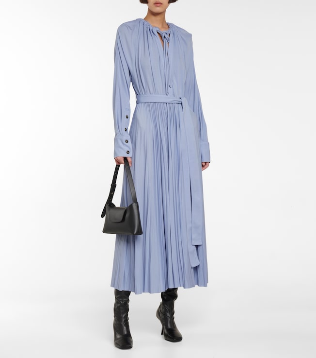 Proenza Schouler Pleated jersey midi dress