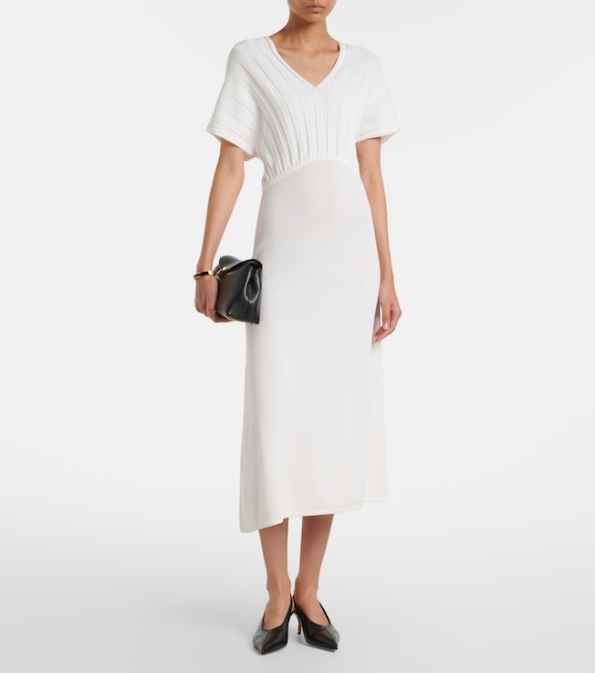 Max Mara Max Mara Crêpe midi dress