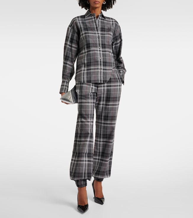 THE ATTICO Cotton-blend sweatpants