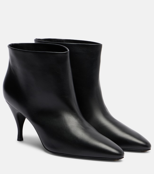 Herbert Levine Silhouette 80 leather ankle boots