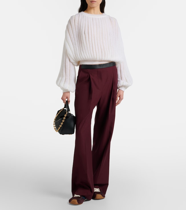 Loewe Mohair and cotton-blend sweater
