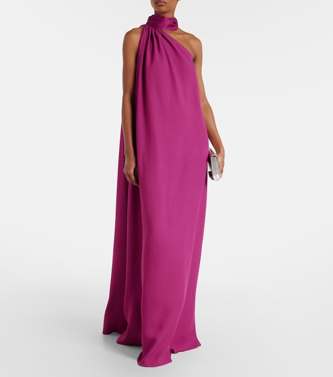 Taller Marmo Astor scarf-detail maxi dress