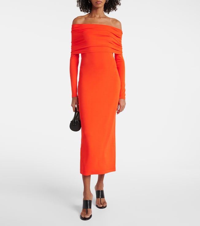 Ralph Lauren Collection Off-shoulder maxi dress