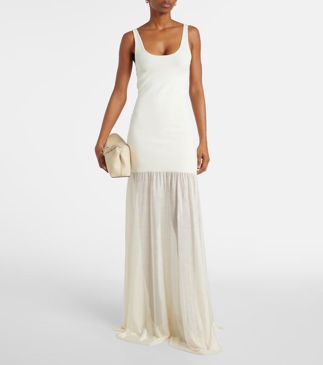 TOTEME Evening jersey maxi dress