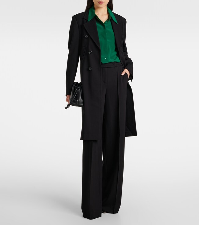Dorothee Schumacher Striking Volumes crêpe de chine silk blouse