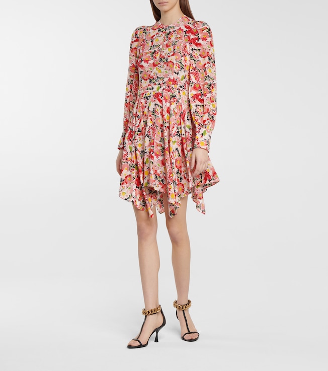 Stella McCartney Felicity floral silk minidress