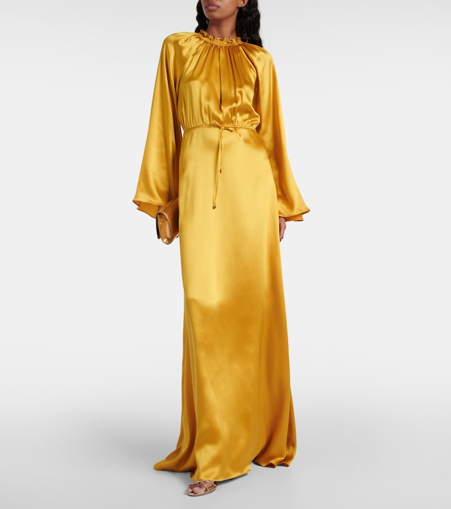 Dodo Bar Or Ala silk gown