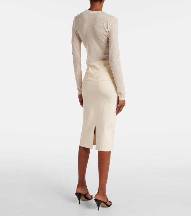 The Row The Row Iverness cashmere top