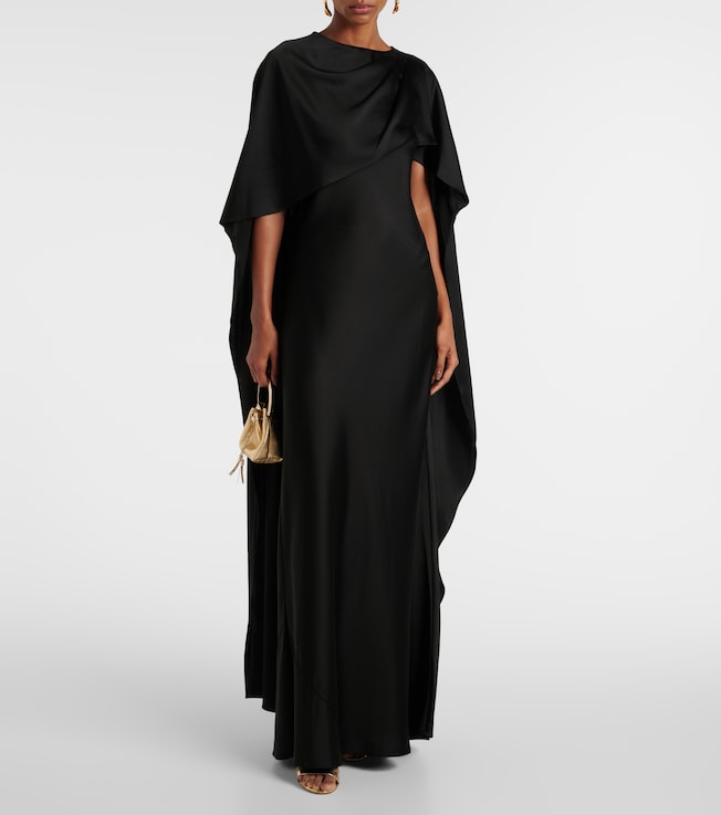 SIMKHAI Izel satin gown