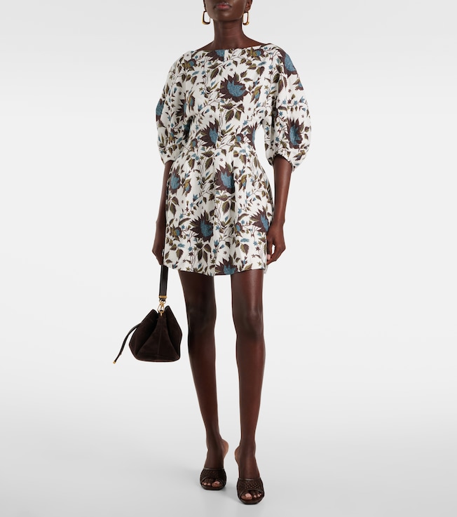Lowen linen minidress