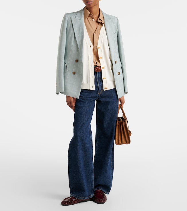 Blazé Milano Wool, silk, and cashmere cardigan