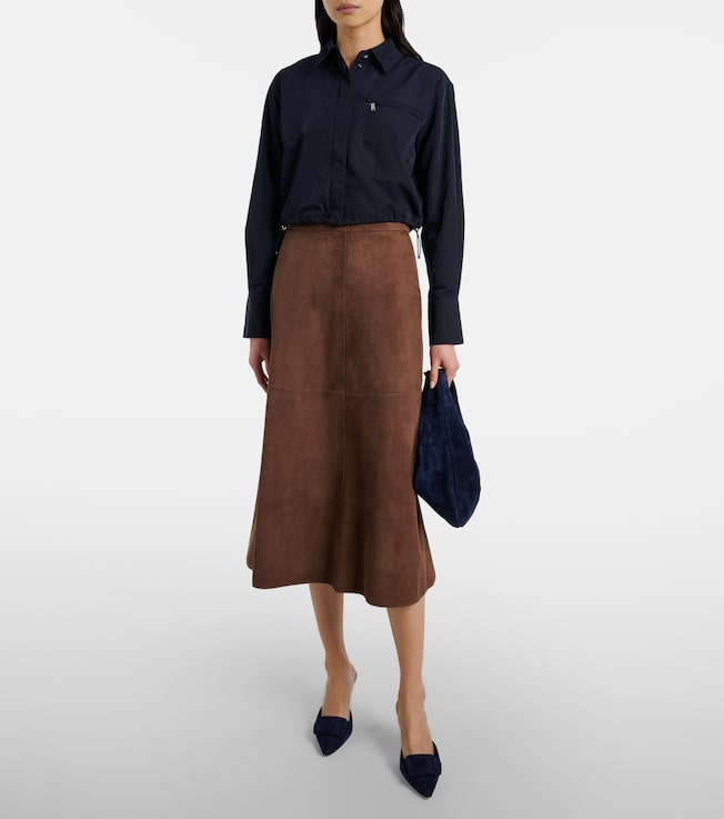 Veronica Beard Wilfred technical taffeta shirt