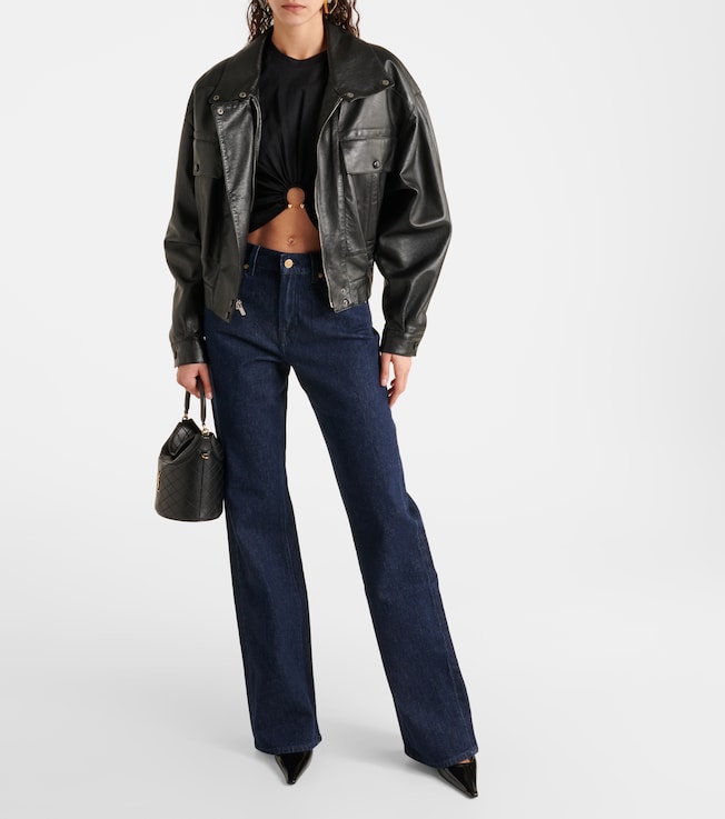 7 For All Mankind Tess high-rise flared jeans