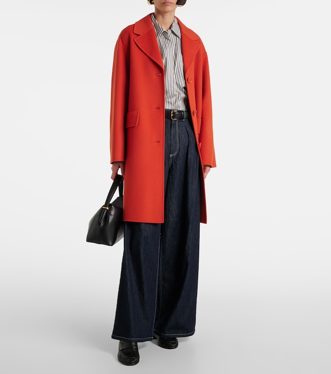 S Max Mara High-rise wide-leg pants