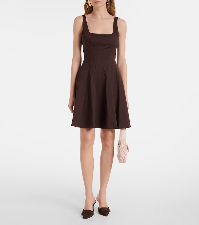Staud Wells cotton minidress
