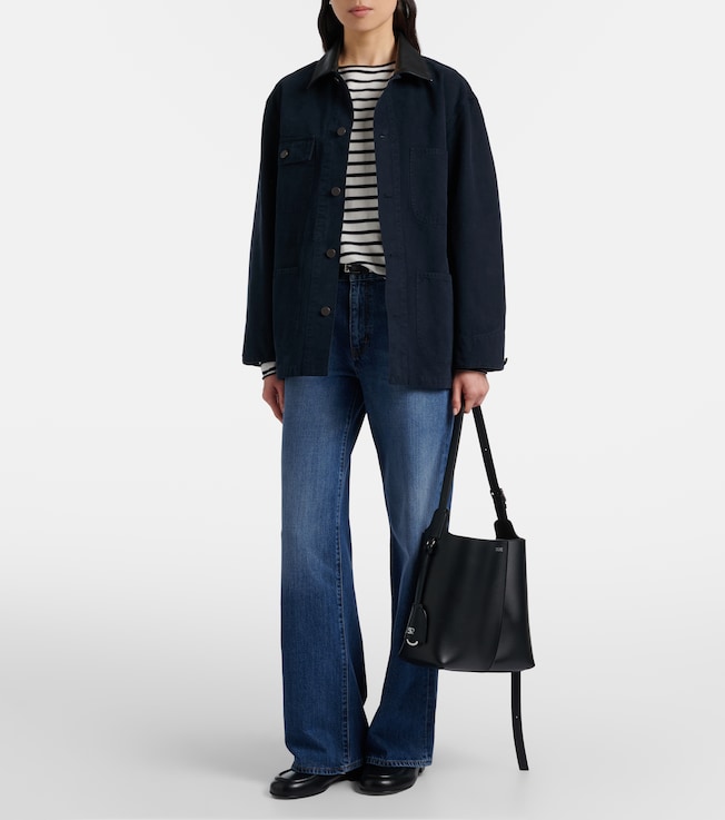 FRAME The Off Duty Stroll wide-leg jeans