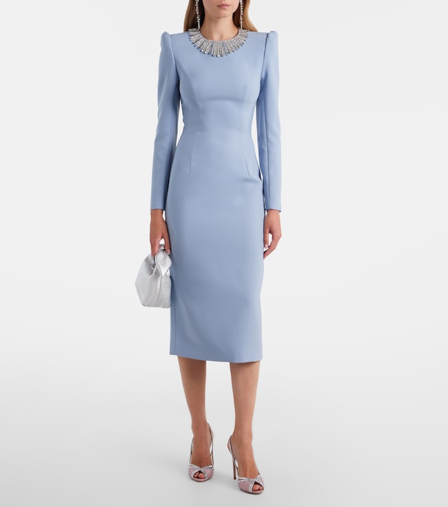 Jenny Packham Cora embellished midi dress
