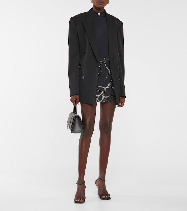 Vetements Printed miniskirt