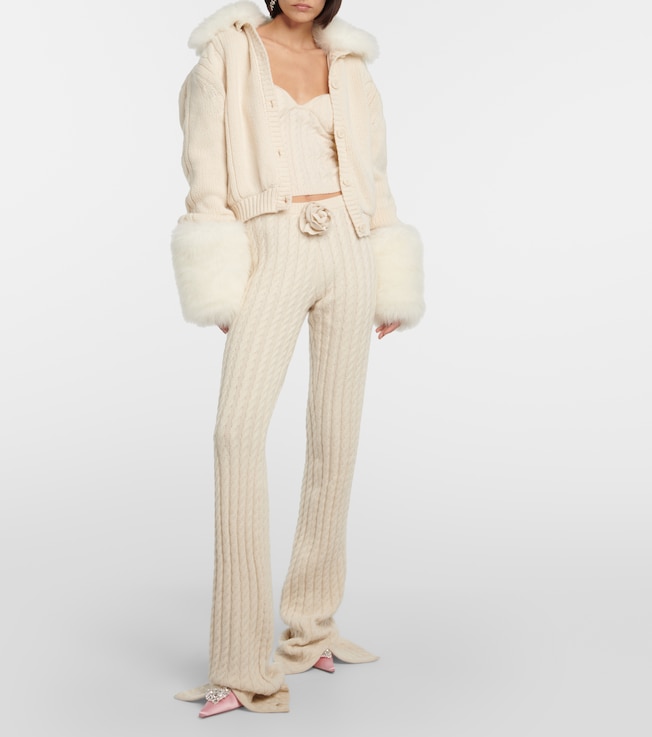 Magda Butrym Cable-knit tube top