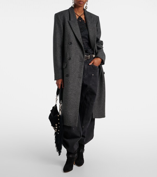 Isabel Marant Irene double-breasted virgin wool coat
