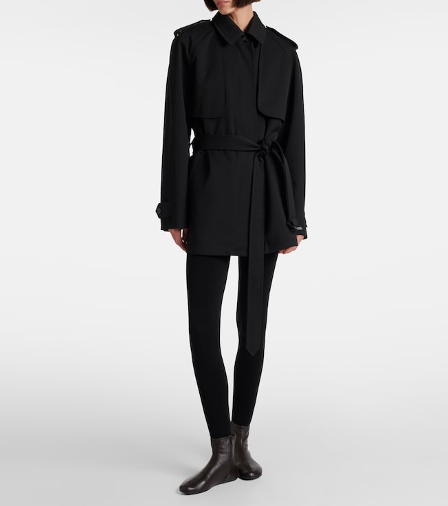 The Row Usuaia belted virgin wool jacket
