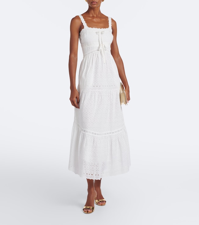Ulla Johnson Ulla Johnson Constance broderie anglaise midi dress