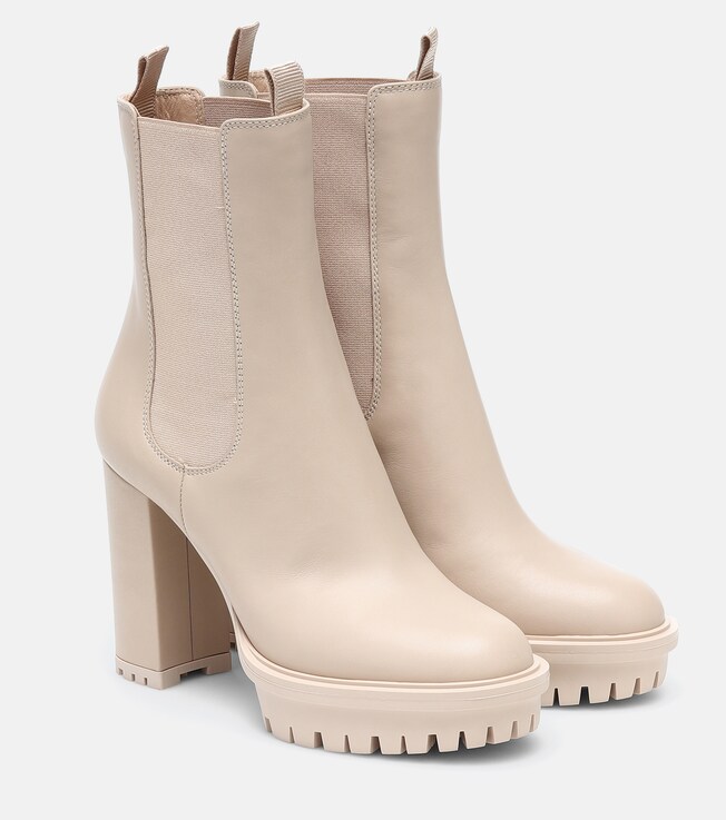 GIANVITO ROSSI Leather ankle boots