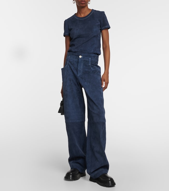 Stouls Cassidy wide-leg leather pants