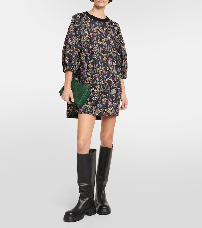 Max Mara Billy floral jersey minidress