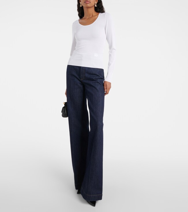 Dolce&Gabbana Silk-blend sweater