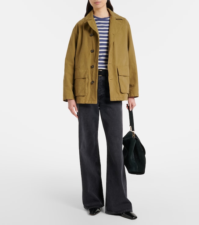 Nili Lotan Lana striped cotton jersey T-shirt