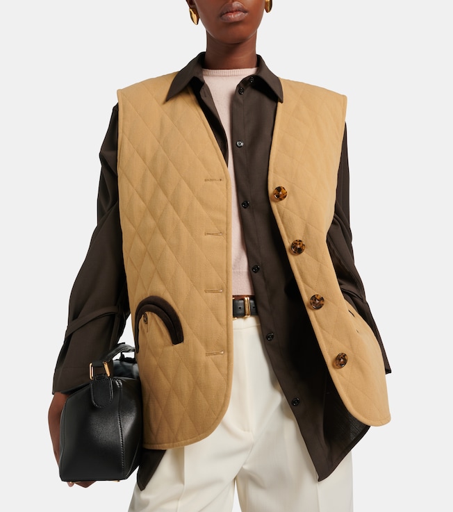 Blazé Milano Suffolk quilted cotton vest