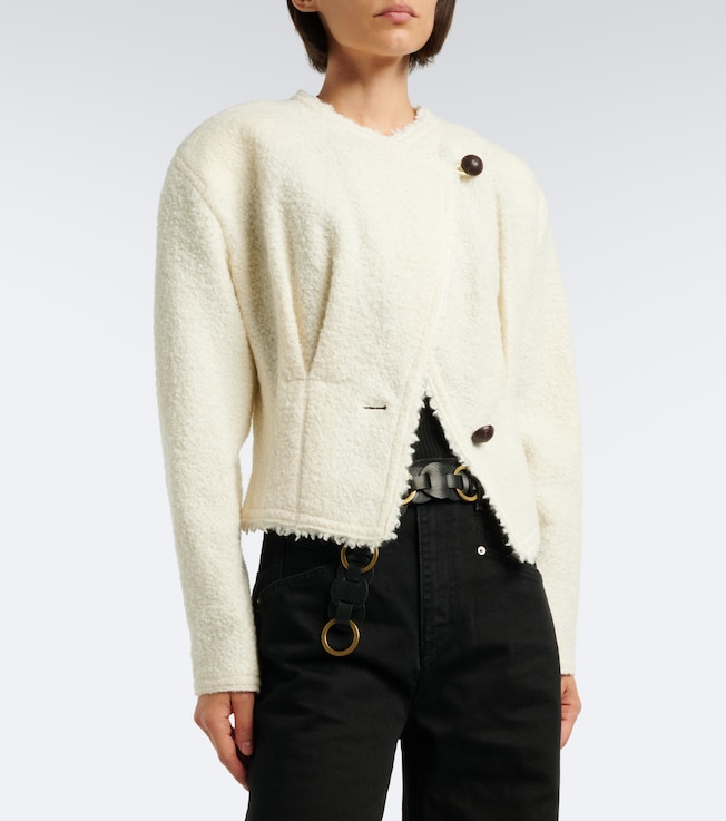 Isabel Marant Suna wool and alpaca-blend bouclé jacket