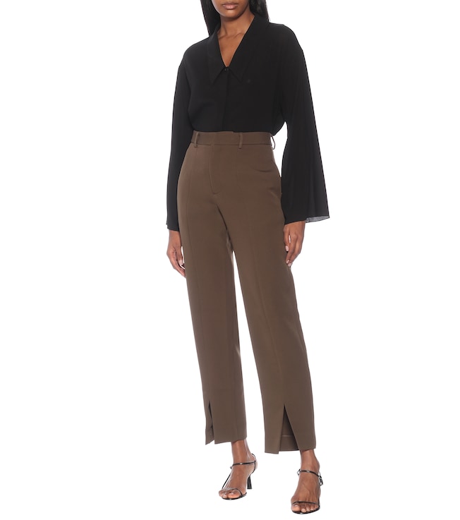 Deveaux New York Piper high-rise slim pants