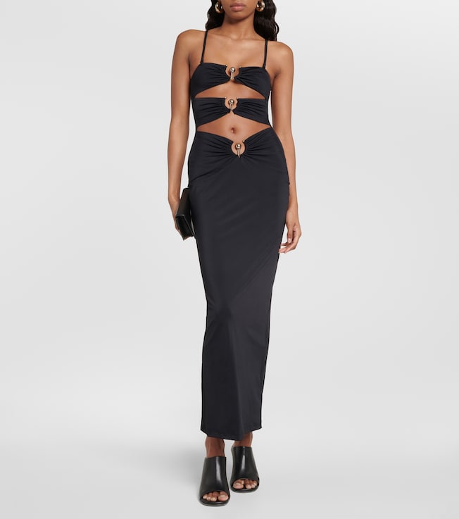 Christopher Esber Pierced Orbit maxi dress