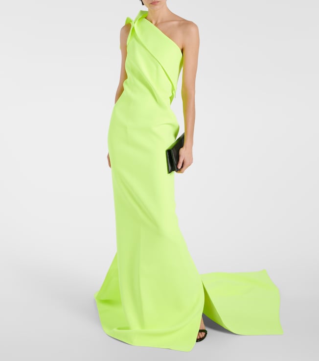 Maticevski Instrumental one-shoulder gown
